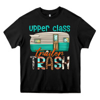 Black upper class trailer trash Heavy Core Tee - texasbilliewilder