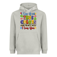 Moon Dust colorful love message Heavyweight Hoodie - LillyAllenDesigns