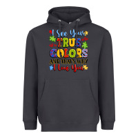 Smoke colorful love message Heavyweight Hoodie - LillyAllenDesigns