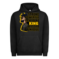 Pigment Black strong powerful confident king blessed unique Urban Hoodie - CowGirlArtShop