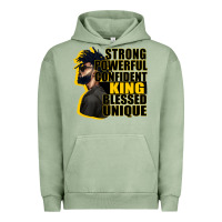 Pigment Oil Green strong powerful confident king blessed unique Urban Hoodie - CowGirlArtShop