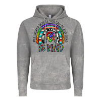 Cloud Rock in a world where you can be anything be kind Vintage Hoodie - CowhideDigitalArt
