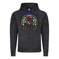 Vintage Black in a world where you can be anything be kind Vintage Hoodie - CowhideDigitalArt