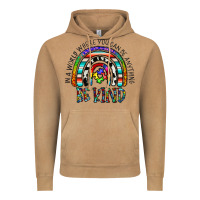 Vintage Camel in a world where you can be anything be kind Vintage Hoodie - CowhideDigitalArt