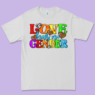 Premium Tee love has no gender pride lgbtq