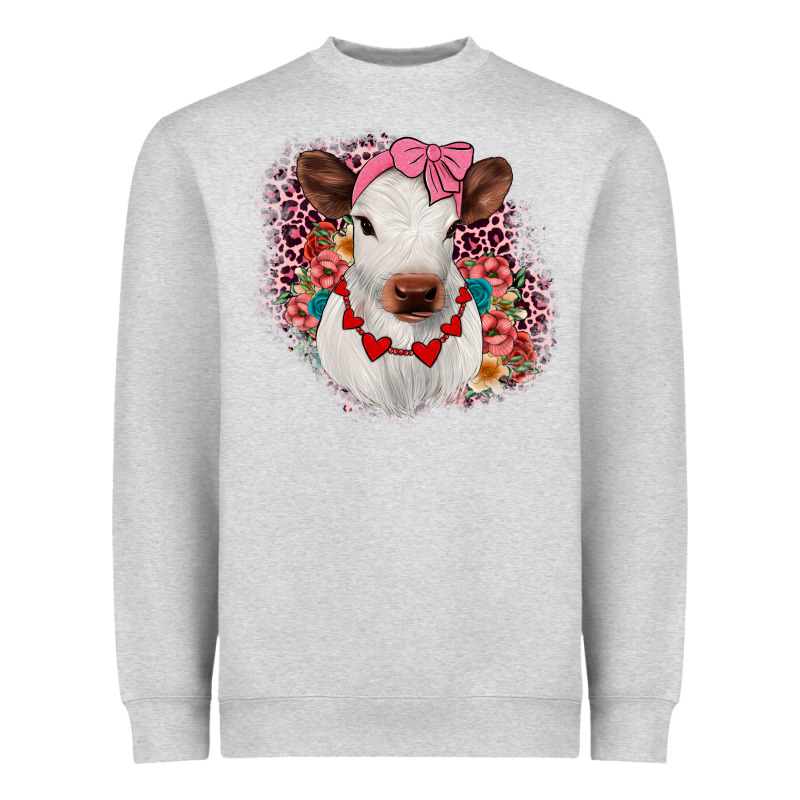 Heifer Valentines Heavyweight Sweatshirt by JahusDesignShop | Teevron