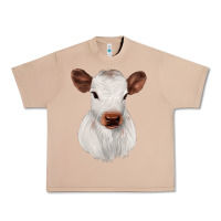 Burro White Cute Calf Urban Heavy Tee - JahusDesignShop