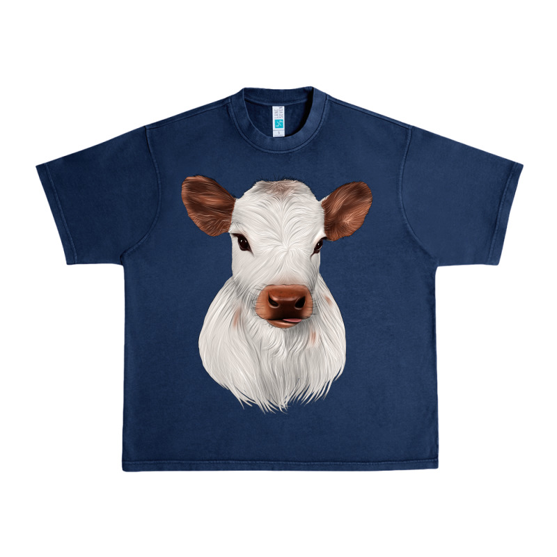 White Cute Calf Urban Heavy Tee by JahusDesignShop | Teevron