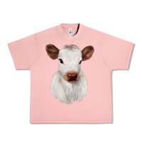 Salmon White Cute Calf Urban Heavy Tee - JahusDesignShop