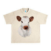 Sandshell White Cute Calf Urban Heavy Tee - JahusDesignShop