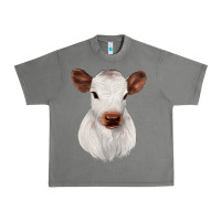 Tornado White Cute Calf Urban Heavy Tee - JahusDesignShop