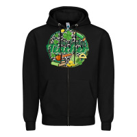 Black one lucky teacher Zipper Hoodie - MaliasSmallBusiness