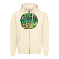 Sandshell one lucky teacher Zipper Hoodie - MaliasSmallBusiness