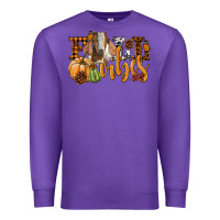 Purple Fall Vibes Boer Goat Premium Sweatshirt - LillyAllenDesigns