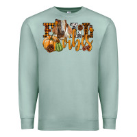 Seafoam Fall Vibes Boer Goat Premium Sweatshirt - LillyAllenDesigns
