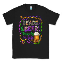 Black beads & beer that's why i'm here Classic Tee - Artiststas