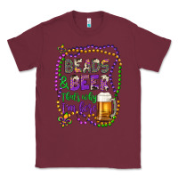 Burgundy beads & beer that's why i'm here Classic Tee - Artiststas