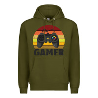 Army Green Gamer Premium Hoodie - Bettercallsaul