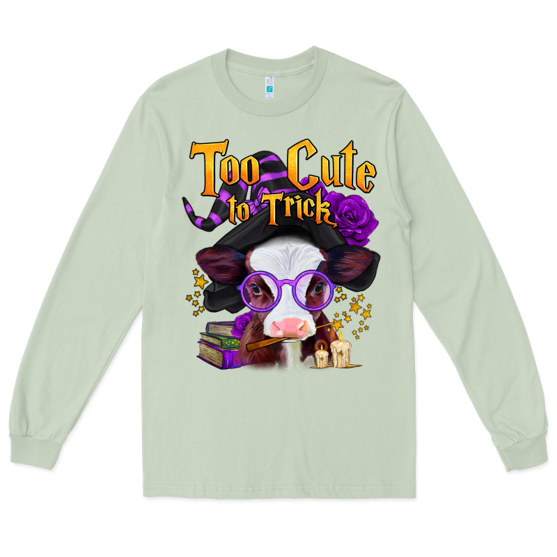 Too Cute To Trick Halloween Baby Calf Long Sleeve Tee by Jasminsmagicworld | Teevron