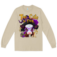 Mushroom too cute to trick halloween baby calf Long Sleeve Tee - Jasminsmagicworld