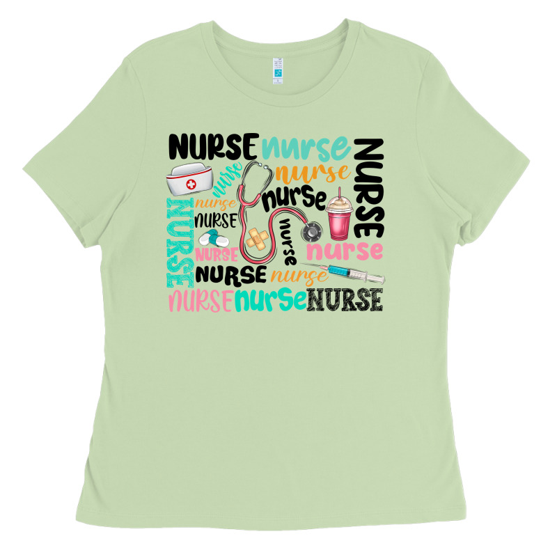 Nurse Ladies Tee by MaliasSmallBusiness | Teevron