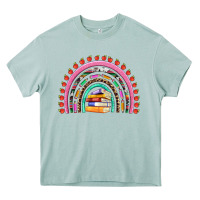 Arona teacher pen apple books rainbow Heavy Core Tee - Artiststas