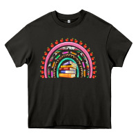 Asphalt teacher pen apple books rainbow Heavy Core Tee - Artiststas