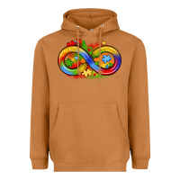 Meerkat infinity symbol autism Heavyweight Hoodie - LillyAllenDesigns