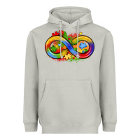 Moon Dust infinity symbol autism Heavyweight Hoodie - LillyAllenDesigns