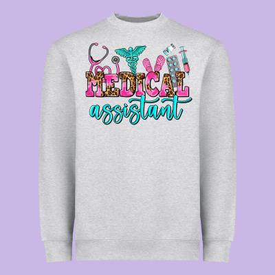 Medical Assistant Heavyweight Sweatshirt Designed By Adodesignshop