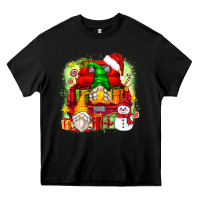 Black christmas gnome truck Heavy Core Tee - Zillion Design Studio