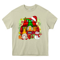 Mossy christmas gnome truck Heavy Core Tee - Zillion Design Studio