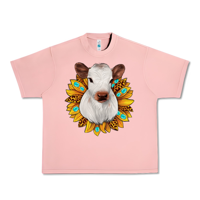 Sunflower Heifer Urban Heavy Tee by JahusDesignShop | Teevron