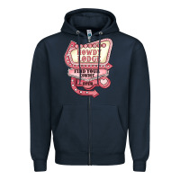 Navy cupids howdy lodge find your cowboy open Zipper Hoodie - MaliasSmallBusiness