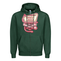 Sports Green cupids howdy lodge find your cowboy open Zipper Hoodie - MaliasSmallBusiness
