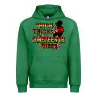 Emerald thick thighs juneteenth vibes cowgirl Urban Hoodie - CowGirlArtShop