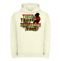 Pigment Pistachio thick thighs juneteenth vibes cowgirl Urban Hoodie - CowGirlArtShop