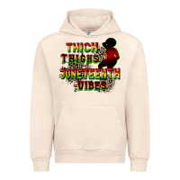 Sandshell thick thighs juneteenth vibes cowgirl Urban Hoodie - CowGirlArtShop