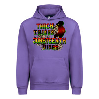 Tulip thick thighs juneteenth vibes cowgirl Urban Hoodie - CowGirlArtShop