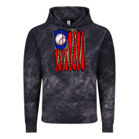 Cloud Black leopard baseball flag Vintage Hoodie - JahusDesignShop