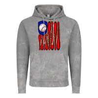 Cloud Rock leopard baseball flag Vintage Hoodie - JahusDesignShop