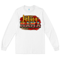 White latina mama Long Sleeve Tee - Jasminsmagicworld