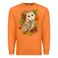 Carrot Fall Owl Premium Sweatshirt - LillyAllenDesigns