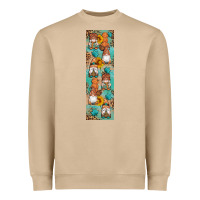 Mushroom Fall Gnomes Heavyweight Sweatshirt - Artiststas