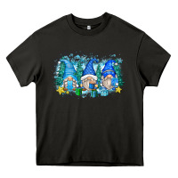 Asphalt snowman gnome Heavy Core Tee - Zillion Design Studio