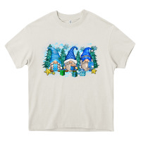Cream snowman gnome Heavy Core Tee - Zillion Design Studio