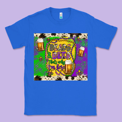Beads & Beer That's Why I'm Here Classic Tee Designed By Artiststas