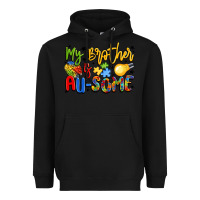 Black my brother is au some Heavyweight Hoodie - LillyAllenDesigns