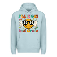 Blue Mist peace out 2024 3rd grade Premium Hoodie - JahusDesignShop