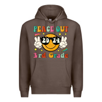 Coffee peace out 2024 3rd grade Premium Hoodie - JahusDesignShop